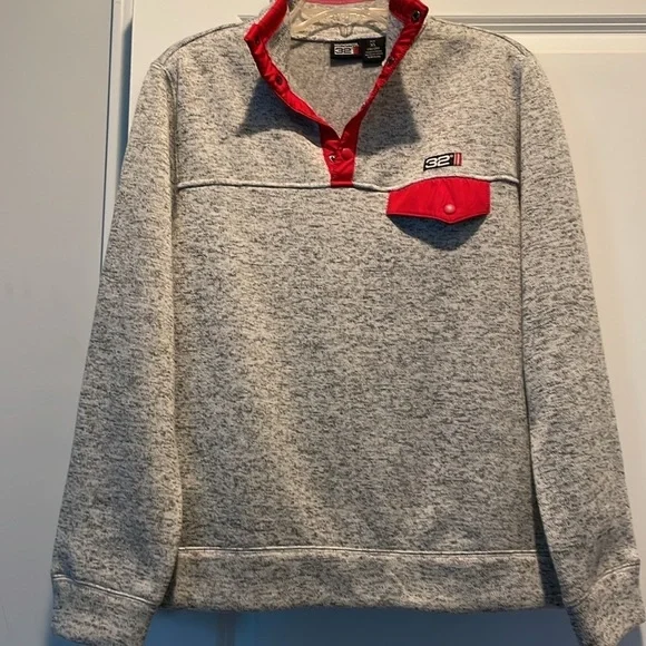 32 Degrees - Women’s Knit AthleticWear Top/Jersey, Grey, Size XL. - Picture 2 of 15